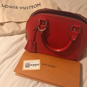 Alma BB Louis Vuitton purchased in 2018 handbag